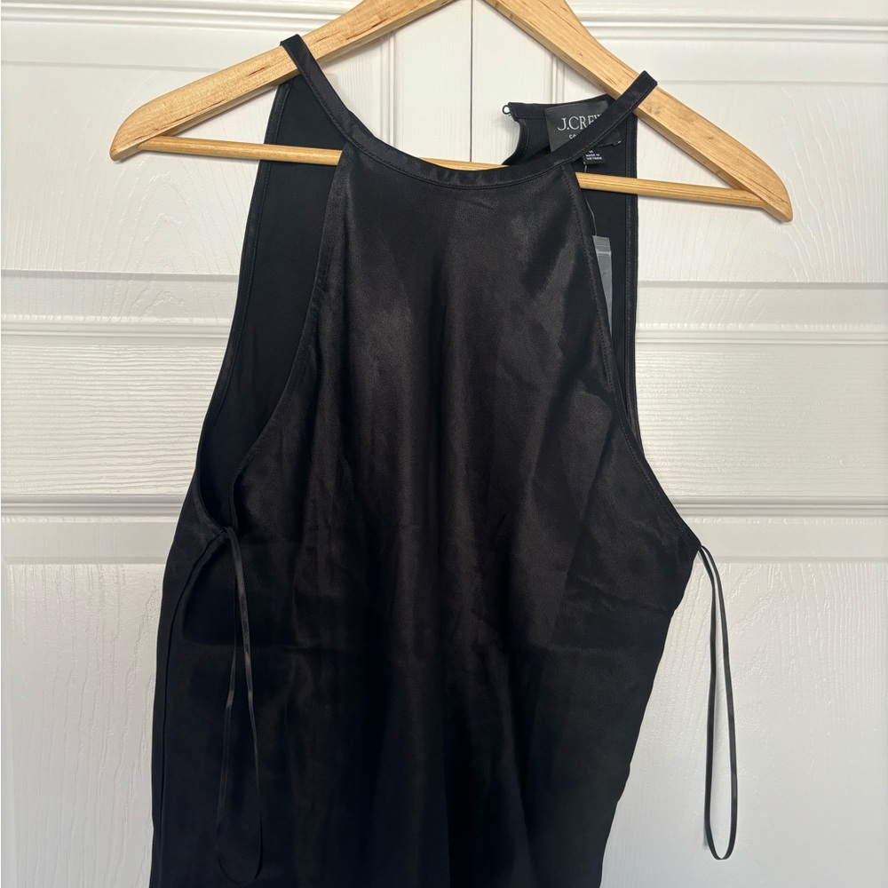 NWT J. Crew Black halter